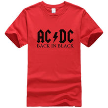Load image into Gallery viewer, Summer Cotton Short Sleeve Tees AC DC Brand Men T-shirt Metal Rock Band AC/DC Printed T Shirt Male Hip Hop XS-2XL T133