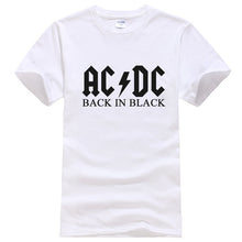 Load image into Gallery viewer, Summer Cotton Short Sleeve Tees AC DC Brand Men T-shirt Metal Rock Band AC/DC Printed T Shirt Male Hip Hop XS-2XL T133
