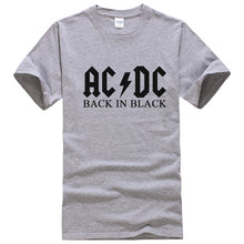 Load image into Gallery viewer, Summer Cotton Short Sleeve Tees AC DC Brand Men T-shirt Metal Rock Band AC/DC Printed T Shirt Male Hip Hop XS-2XL T133
