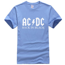 Load image into Gallery viewer, Summer Cotton Short Sleeve Tees AC DC Brand Men T-shirt Metal Rock Band AC/DC Printed T Shirt Male Hip Hop XS-2XL T133
