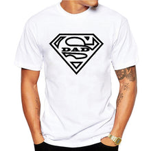 Load image into Gallery viewer, Super dad T Shirts Men Tops Casual Model Father's Day Tshirt Short Sleeve Funny papa Dady Gift T-shirt  Shirt Homme
