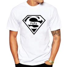Load image into Gallery viewer, Super dad T Shirts Men Tops Casual Model Father's Day Tshirt Short Sleeve Funny papa Dady Gift T-shirt  Shirt Homme
