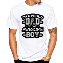 Load image into Gallery viewer, Super dad T Shirts Men Tops Casual Model Father's Day Tshirt Short Sleeve Funny papa Dady Gift T-shirt  Shirt Homme
