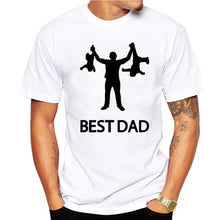 Load image into Gallery viewer, Super dad T Shirts Men Tops Casual Model Father's Day Tshirt Short Sleeve Funny papa Dady Gift T-shirt  Shirt Homme
