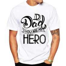Load image into Gallery viewer, Super dad T Shirts Men Tops Casual Model Father's Day Tshirt Short Sleeve Funny papa Dady Gift T-shirt  Shirt Homme
