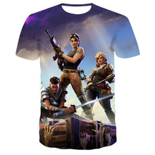 Load image into Gallery viewer, New Summer T Shirt Battle Royale Gaming Men Women T-Shirt Cartoon Cute Tee Short Sleeve 3D print fortniter Children Tshirts
