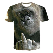 Load image into Gallery viewer, 2020 Summer New Men's T-shirt 3D Skull &amp; Poker Fashion Short-sleeved Tops Street Round Neck T-shirt Unisex Casual T-shirt
